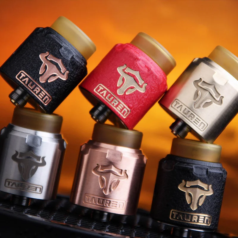 100% оригинал THC Tauren RDA Tank ThunderHead Creations Vape атомайзер позолоченный BF pin Squonker mod vs apocalypse