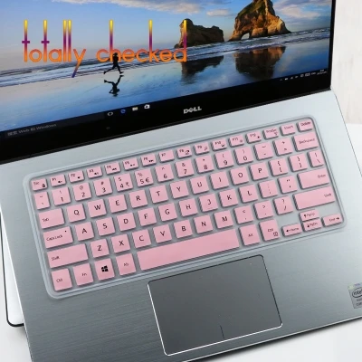 pink Для Dell XPS 9343 9350 13-9343 13-9350 9360 13-9360 13," чехол для клавиатуры ноутбука клавиатура защитная пленка - Цвет: pink