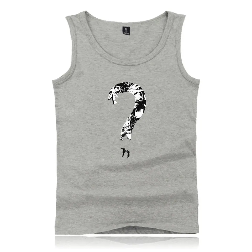 Xxxtentacion Tank Tops Hip Hop Rap fashion O-Neck Top Tees Men Mmusic Rapper T-shirts male Print Casual Tshirt | Мужская одежда
