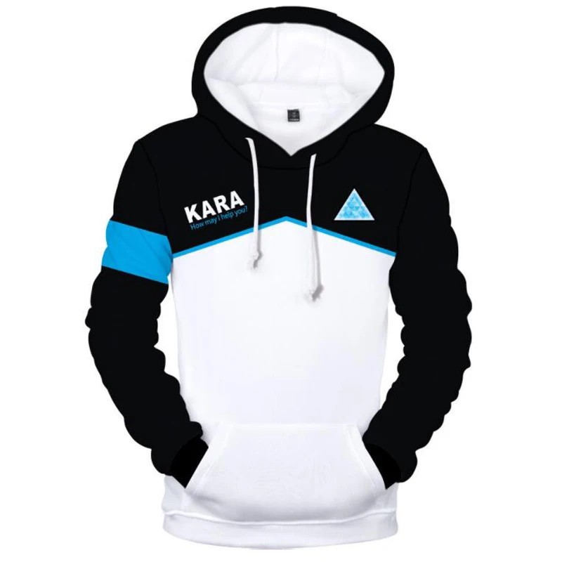 Толстовка Мужская/женская с капюшоном из Детройта 2018|Мужские толстовки и