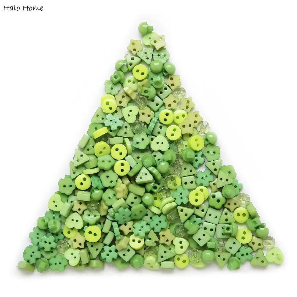 100 шт. разноцветные пуговицы 6 мм 2 отверстия|buttons decorative|decorative sewingdiy button |