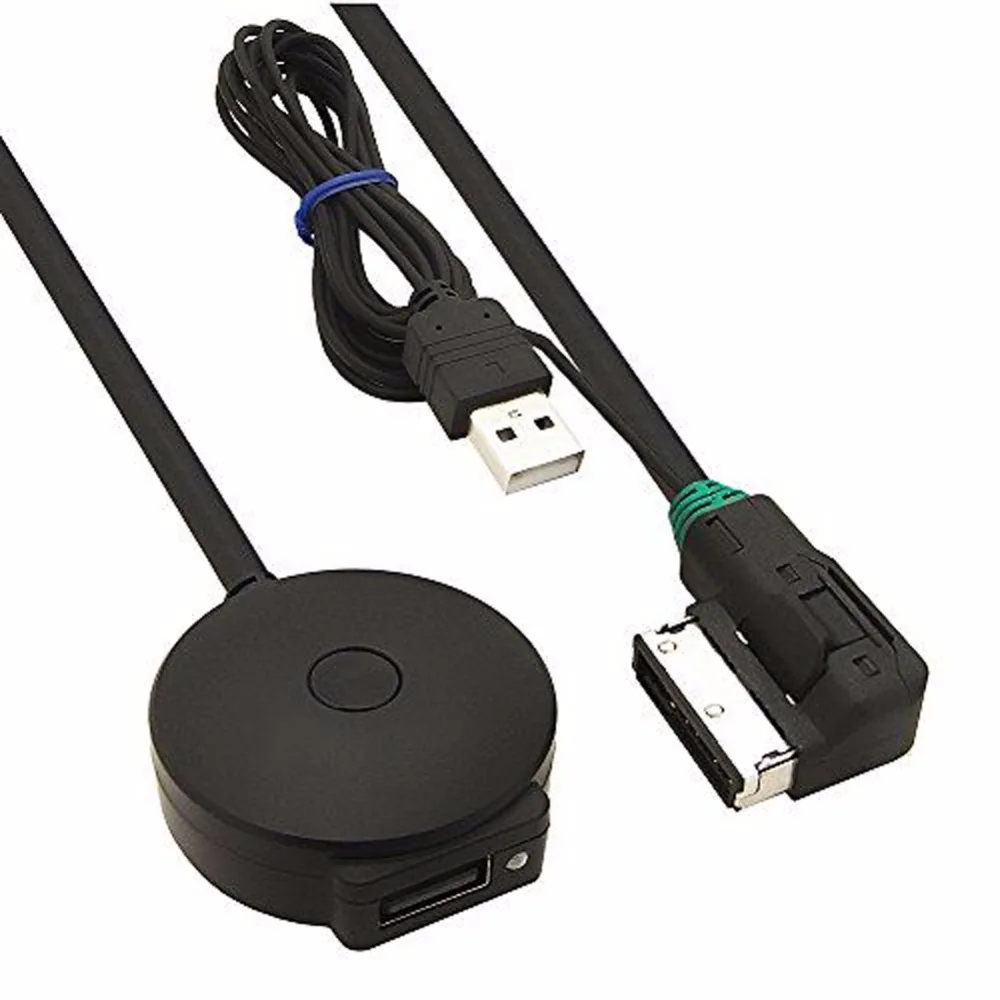 

USB Female Bluetooth Music Adapter 5.0 to MMI 2G AMI MDI Audio Cable + USB Cable for Aud i A3 A4 A5 A6 A8 Q7 S4 Series V-W