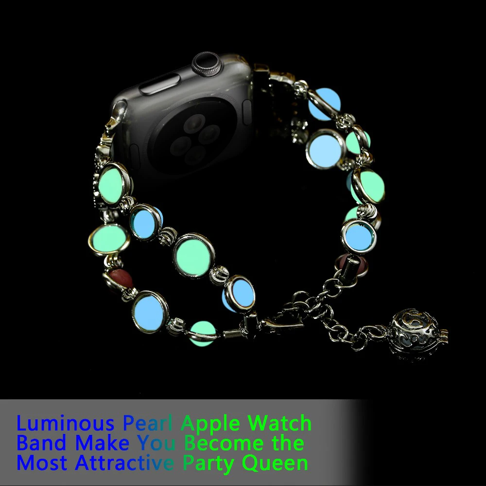 Агат pulseira для apple Watch band 4 (iwatch 5) 44 мм 40 watch 3 2 1 ремешок 42 38 Ручная работа женщин