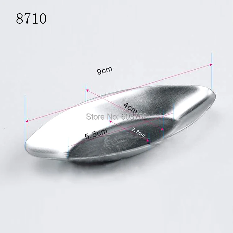 BAKEST 50 шт. в лоте алюминиевый сплав 3d лодка стандартная форма для торта формы