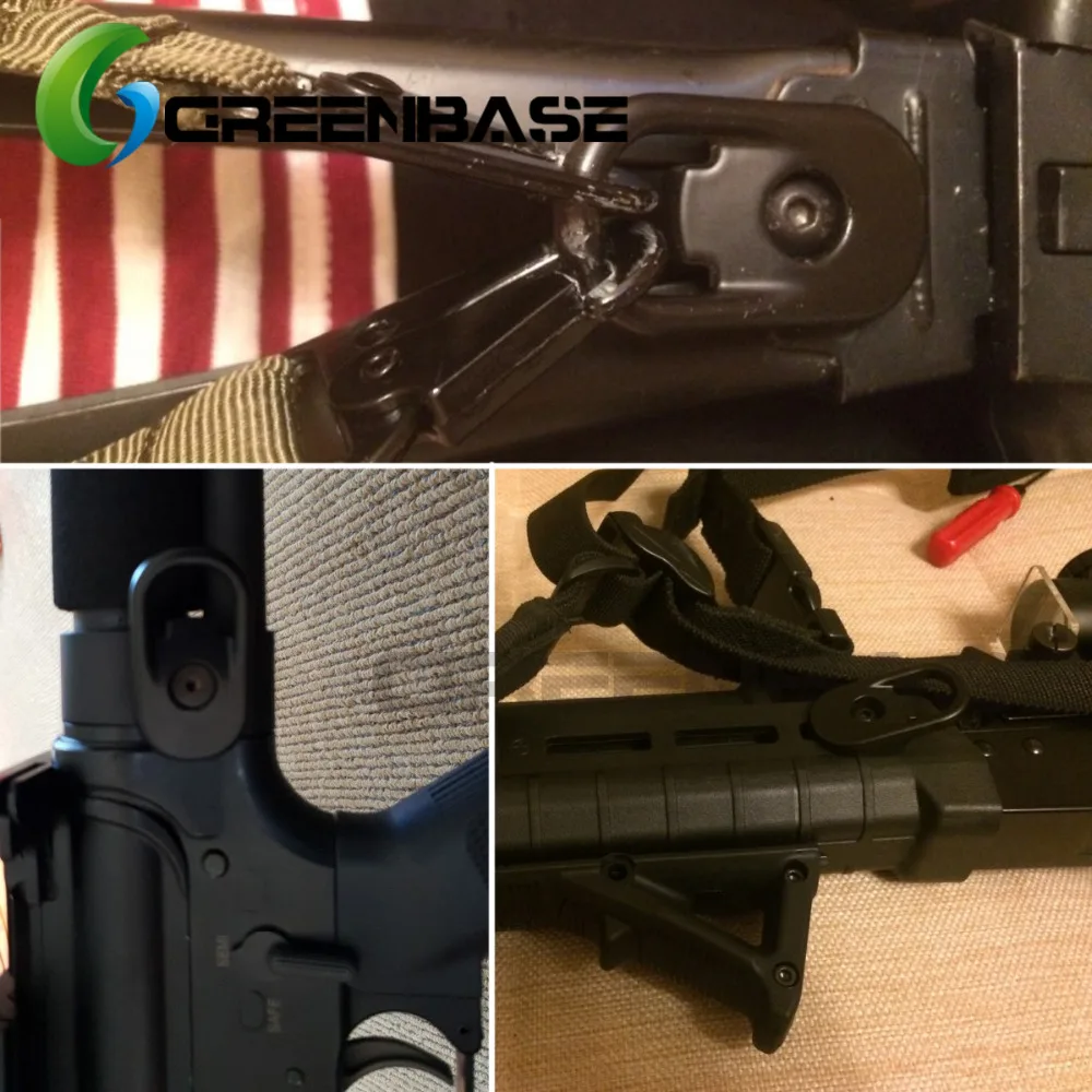 Greenbase Handguard MOE Sling насадка адаптер MSA Point Strap MS2 MS3 Swivel Steel Mount andguard|ms3 sling|sling attachmentsling ms3 |