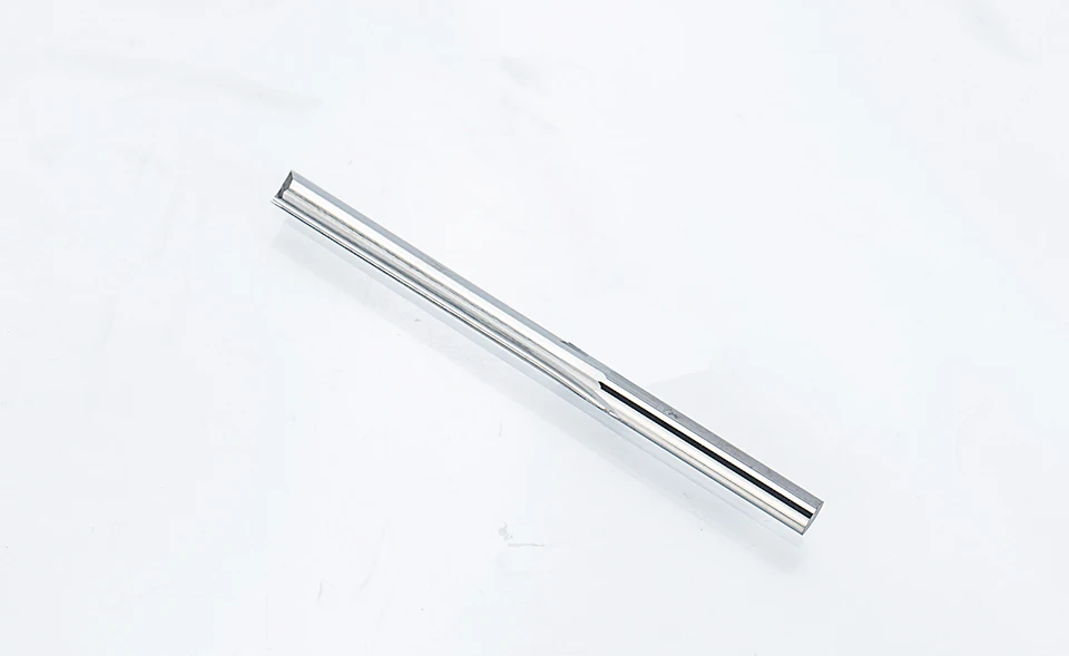 HUHAO 1pc 3.175mm Two Flutes Straight router bits for wood CNC Straight Engraving Cutters Carbide Endmills Cutting Milling Tools