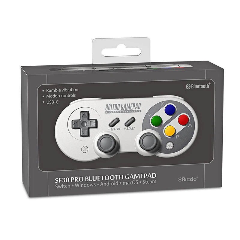 Hobbylan 8Bitdo SF30Pro SN30Pro беспроводной Bluetooth геймпад джойстик для переключения Android Rumble