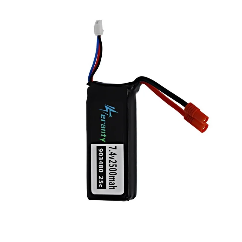 Обновление MAX 60C 2S 7 4 V 2500mAh литий полимерный Батарея для Syma X8C X8W X8G запасные части