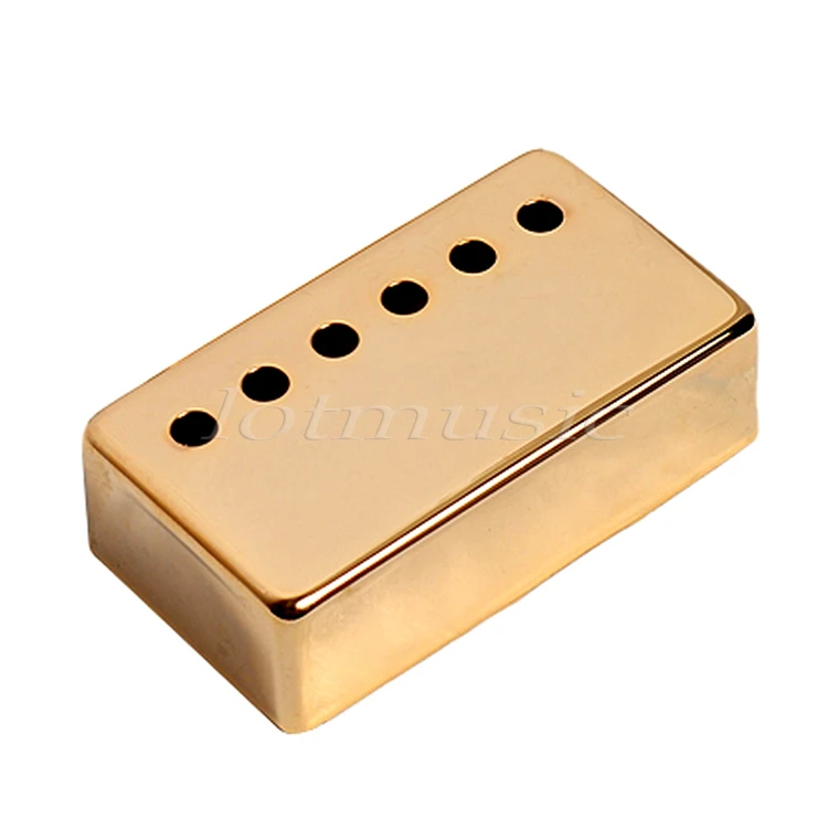 30Pcs Gold Metal Guitar Humbucker Pickup Cover For Electric Guitar Replacement 52mm Pole Space enlarge