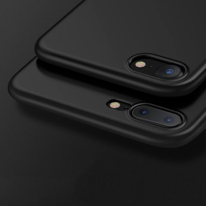 Оригинальный Мягкий ТПУ чехол HOCO для iPhone 7 8 PLUS защитная задняя крышка ультра