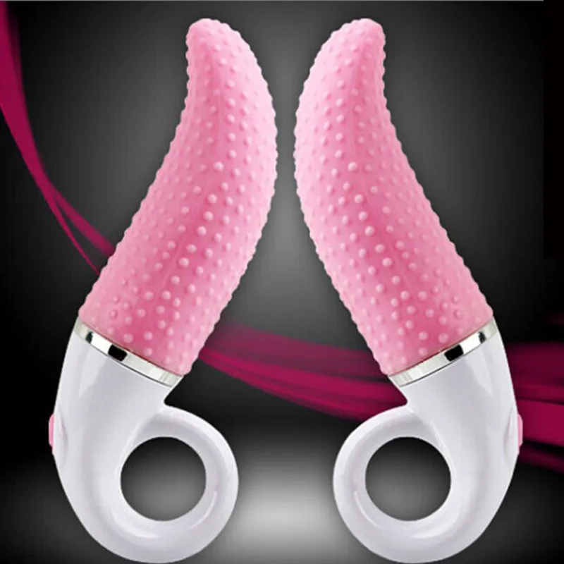 Finger Tongue Powerful Vibrator Erotic Clitoris Vagina Flirt Vibrating Masturbate Massager Sex Toys For Women-35 | Красота и здоровье