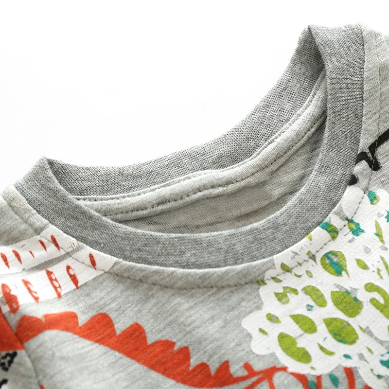 Летние детские футболки для малышей хлопковые с рисунком маленьких мальчиков и