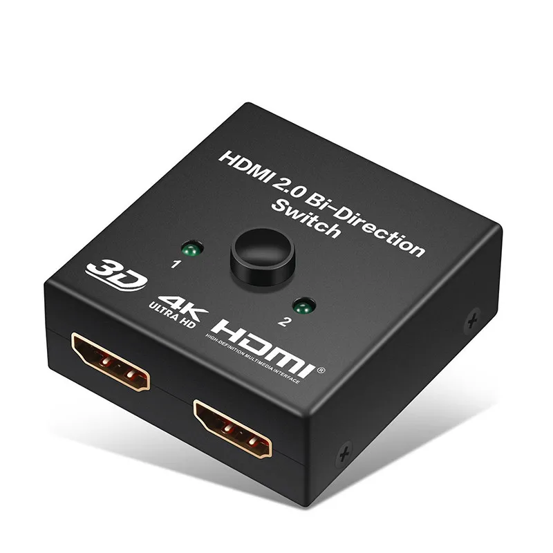 Двухнаправленный Переключатель HDMI 2 0 1080P 3D 4K * 2K переключатель 2x1 или 1x2 сплиттер