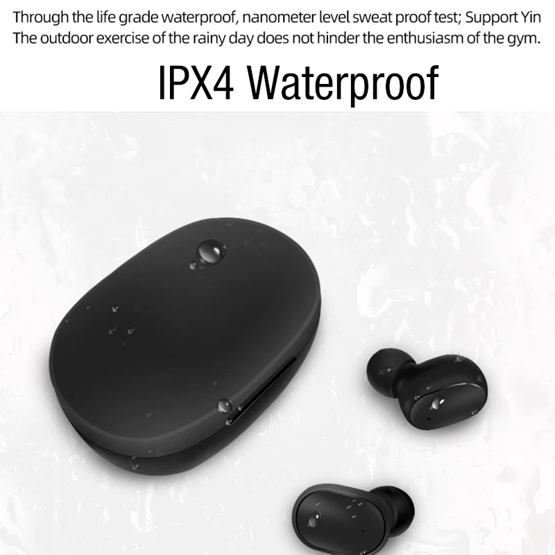 TWS Bluetooth 5 0 гарнитура A6S беспроводные наушники вкладыши с шумоподавлением чехлом