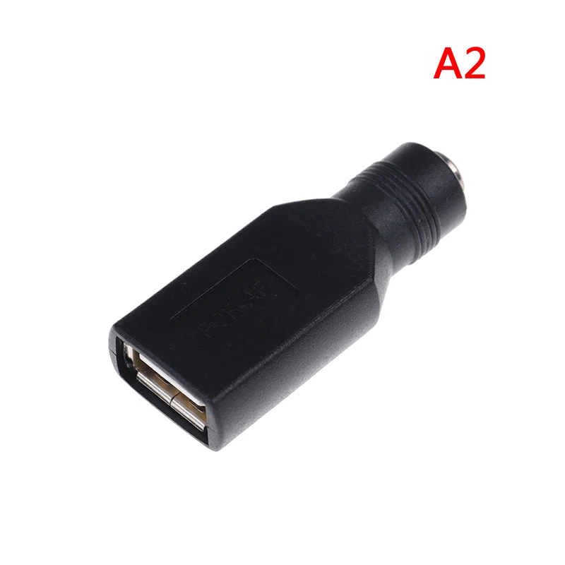 1 шт. 5 5*2 мм в постоянного тока разъем адаптер гнездовой для ноутбука USB 2 0
