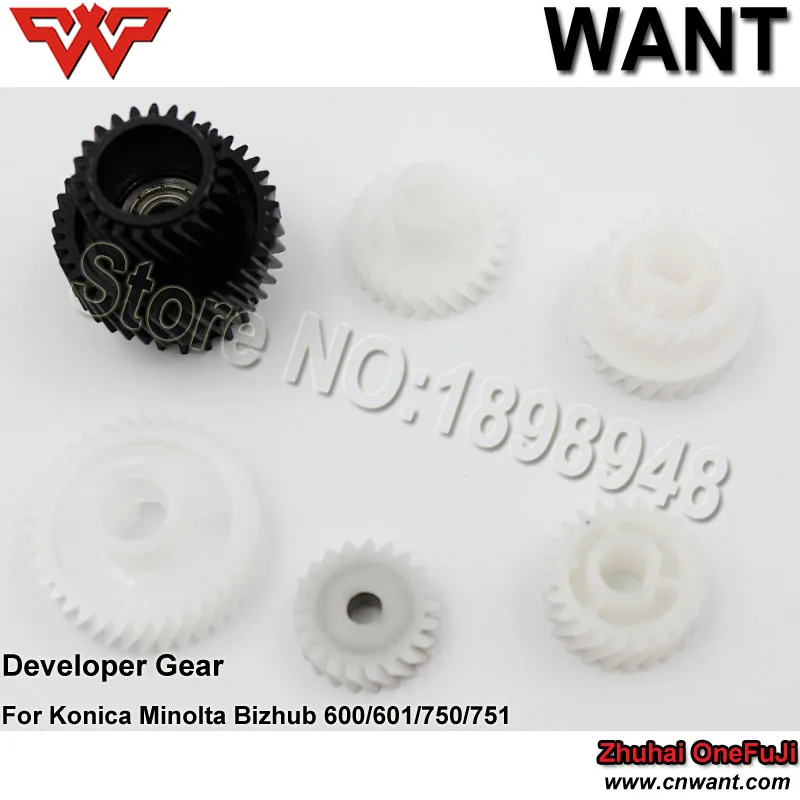 Шестерня разработчика BH600 bh601 bh750 bh751 для Konica Minolta Bizhub 600 601 750 751 разработка шестерни