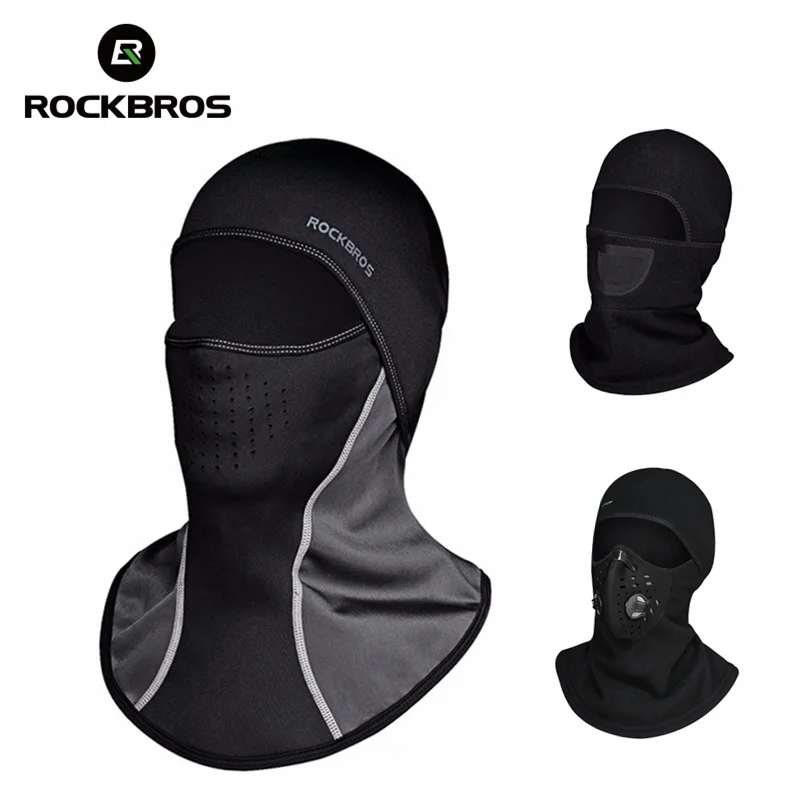 ROCKBROS теплый флисовый головной убор для походов скалолазания лыжный шарф