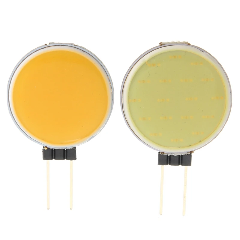 G4 COB лампы DC12V 4 Вт 5 7 12 Чистый теплый белый светодиодный 15 18 30 63 чипов на замену