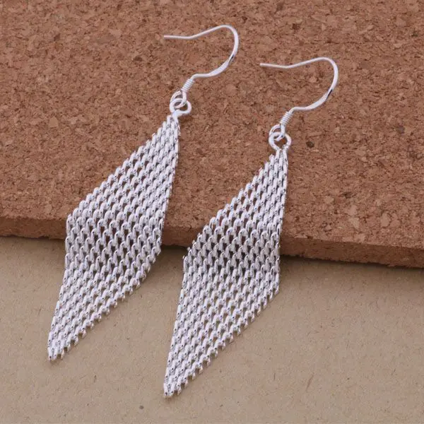 Разноцветные серьги AE143 из стерлингового серебра модные ювелирные изделия