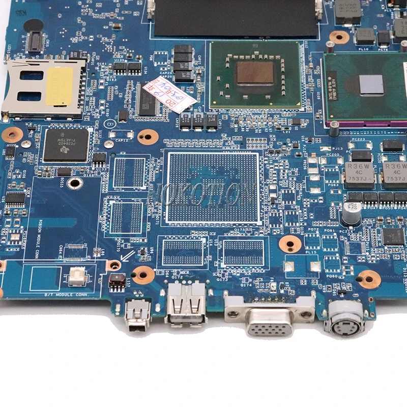 NOKOTION a136975b MBX-165 материнская плата для ноутбука для VGN-FZ серии DDR2 основная плата процессора
