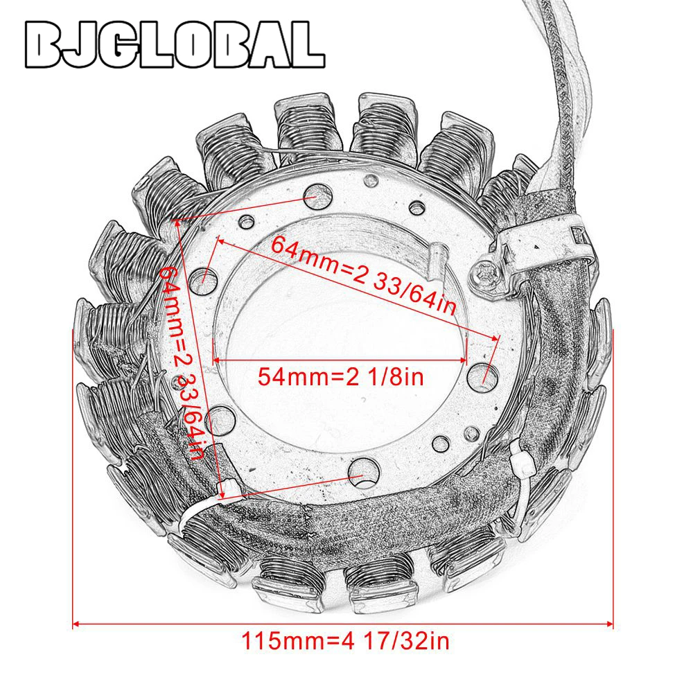 

For Suzuki DR650 DR 650 XF650 XF 650 Freewind 1996-2016 Motorcycle Accessories Generator Magneto Alternator Engine Stator Coils