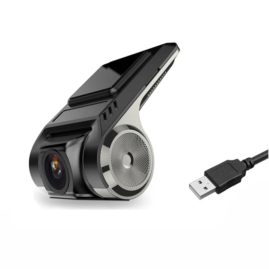 USB автомобильный видеорегистратор, видеорегистратор, камера HD 1080 P, ночная версия 170, широкоугольная камера для записи автомобиля, видеорегистратор, двойная Автомобильная задняя камера