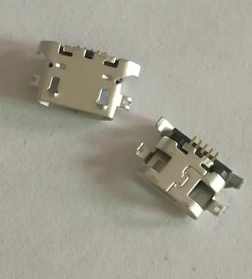 100 шт. новый разъем Micro USB 5P Женский Разъем зарядный порт для телефона Lenovo S650 S820 S658T