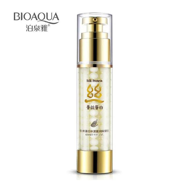 20 pcs Bioaqua Female Face Cream Ageless Silk Protein Cream Skin Care The Contraction Pore Ruptured Brighten Color