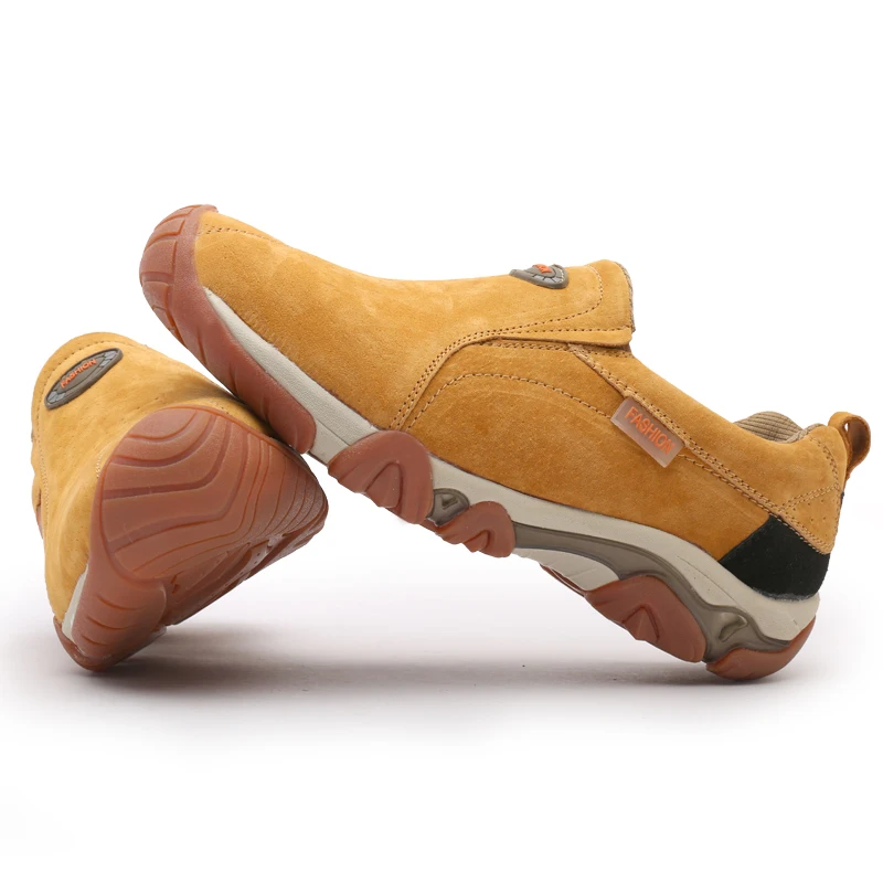 New High Quality Brand Men Shoes Genuine leather Loafers Casual Breathable Spring Autumn Outdoor Non Slip Oxford | Обувь