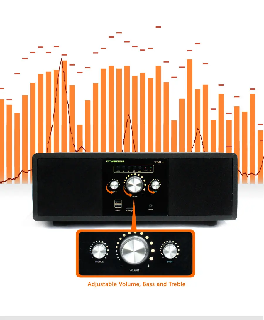 ТП-беспроводной портативный Bluetooth динамик домашний кинотеатр громкоговоритель