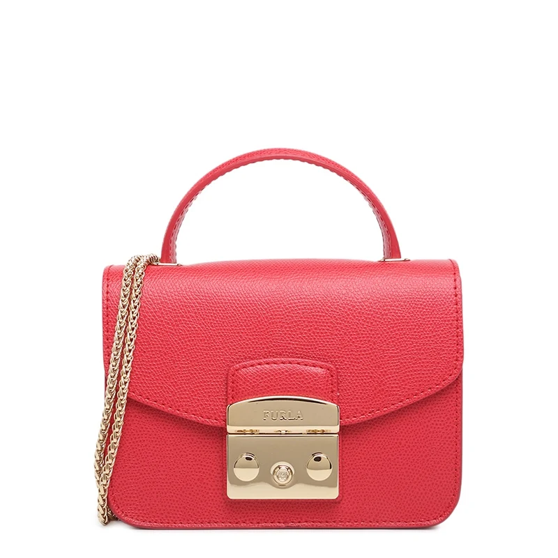 red115010103 Сумка через плечо FURLA Metropolis BHD3 BHD3 - Цвет: red115010103
