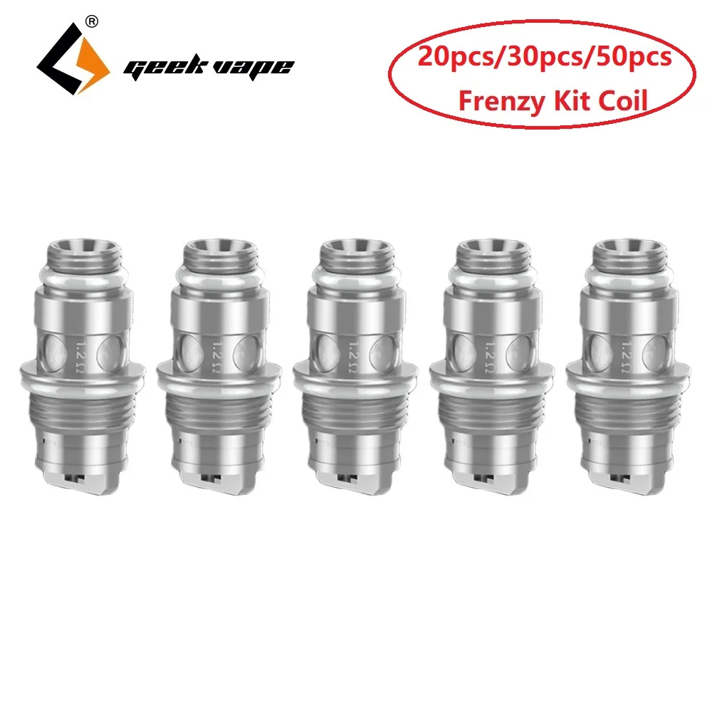 5 штук упак. Geekvape NS катушка 0.7ohm сетка и 1.2ohm SS316L головка для Frenzy Kit Pod