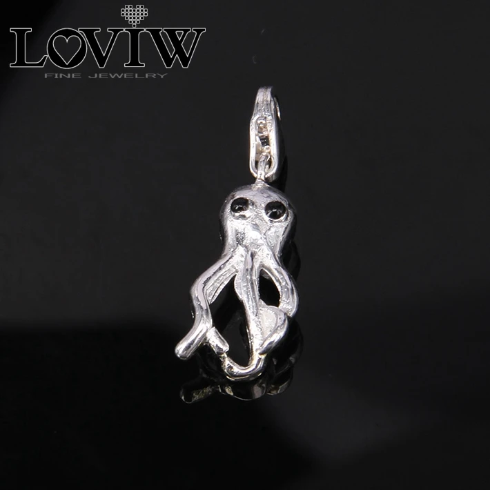 Подвески Vogue OCTOPUS для браслета и ожерелья серебряные из аксессуаров вечеринок