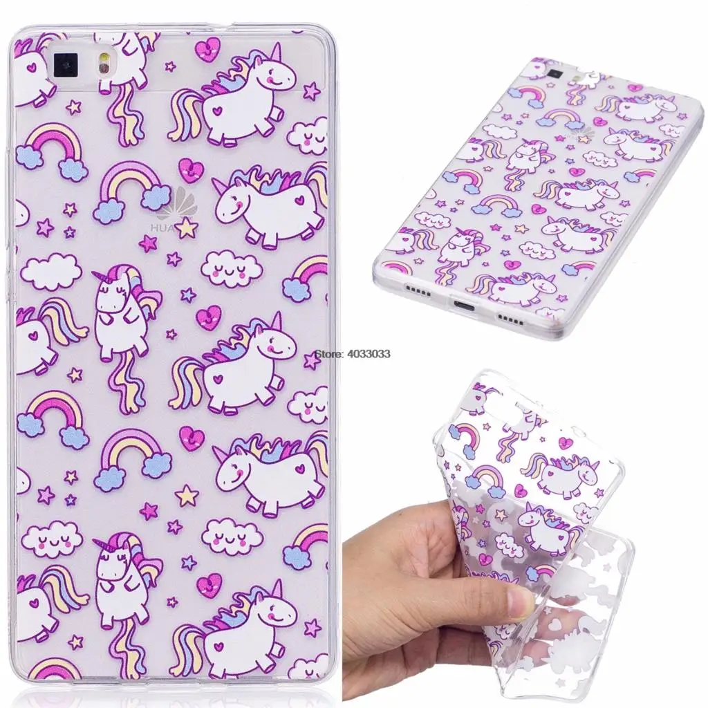 Fitted Cases for Huawei P8 Lite P8Lite ALE-L02 TPU Silicone Cover Phone Case P 8 ALE-L21 ALE-TL00 ALE-L23 |