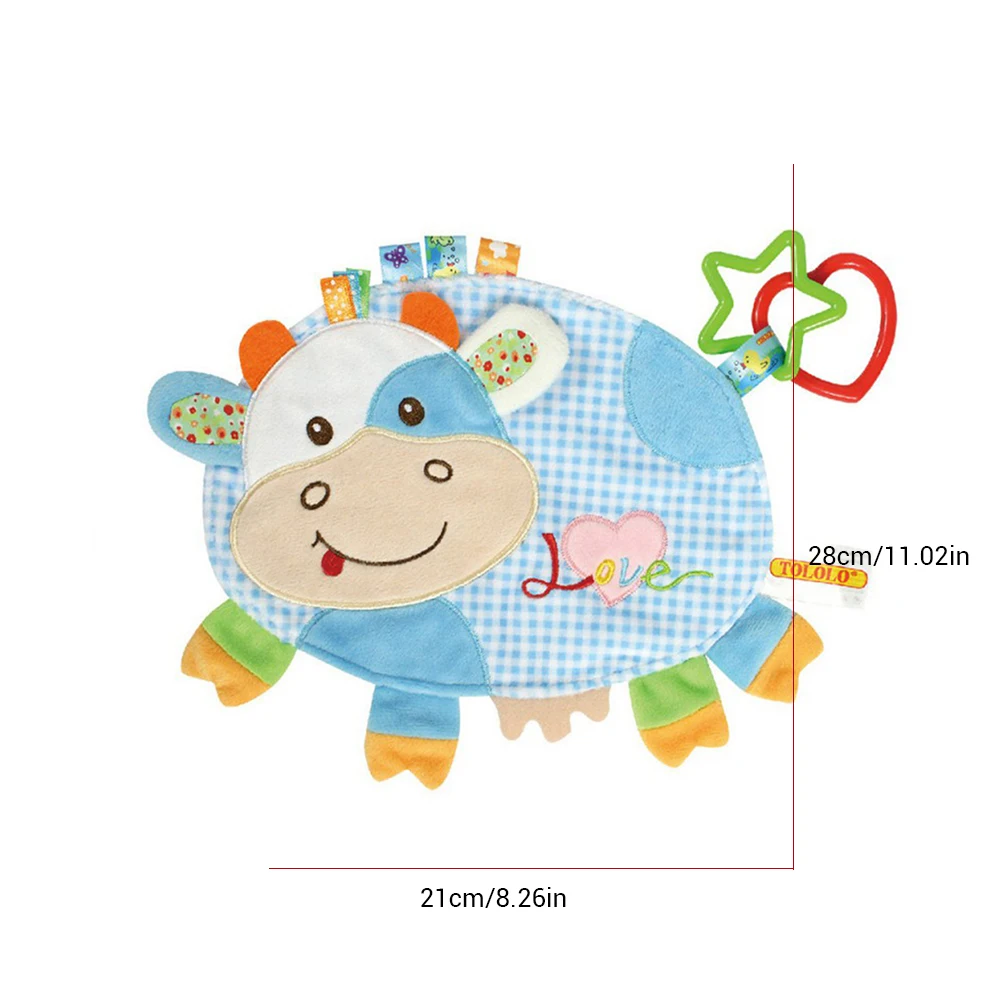 Детская мягкая игрушка полотенце для детской кроватки|Интерактивные игрушки