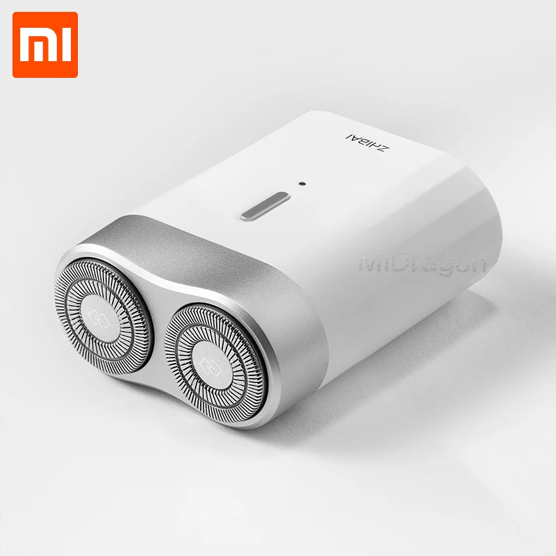 Оригинал Xiaomi Zhibai Мини электрическая бритва Влажная и сухая Водонепроницаемая USB
