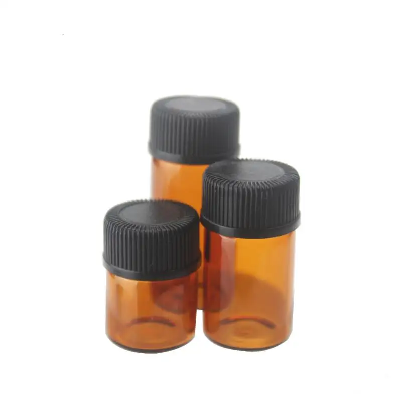 Флакон для эфирного масла янтарного цвета 1 мл | Красота и здоровье