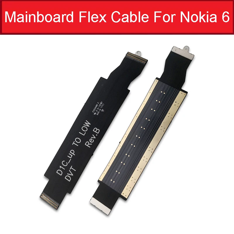 For Nokia 6 Главный Разъем материнская плата Flex кабель для Nokia 2 2,1 3 3,1 плюс 5 5,1 6 6,1 7 7,1 8X5X6X7 Зарядное устройство к материнской платы гибкий кабель-лента - Цвет: For Nokia 6