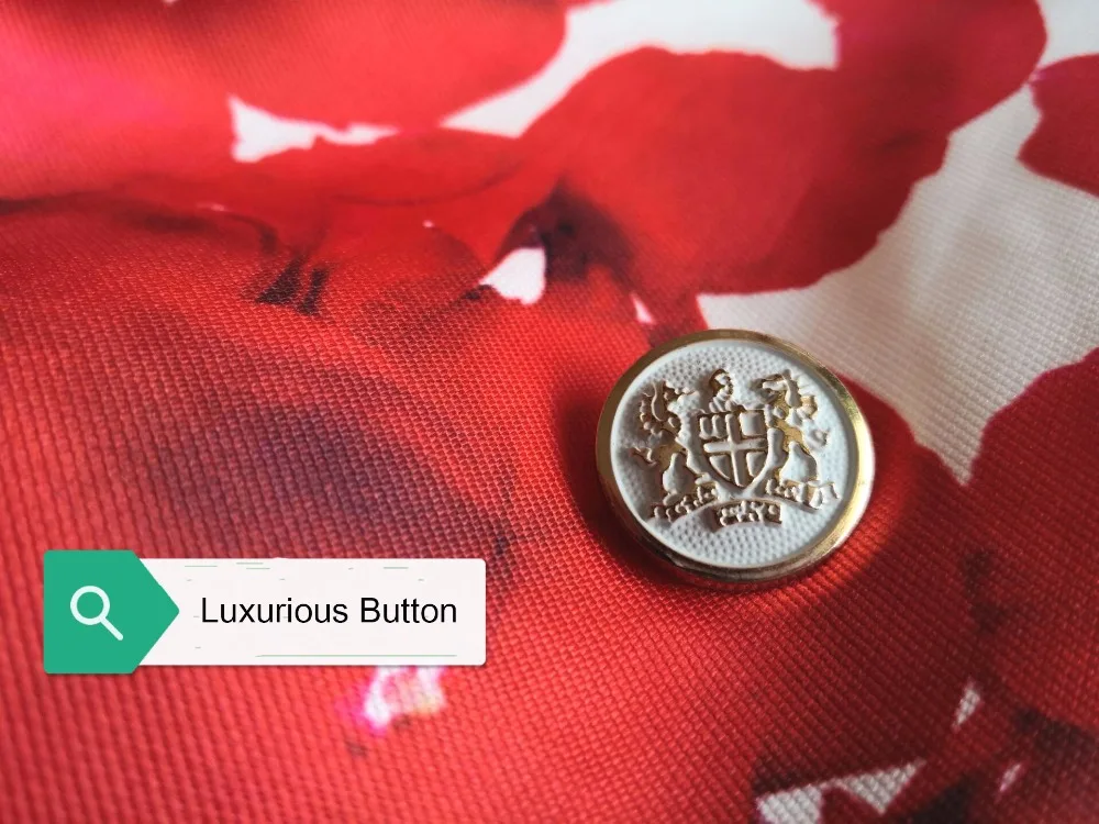 2018 женский белый Тренч с принтом розы Новинка Осень Весна длинный рукав воротник