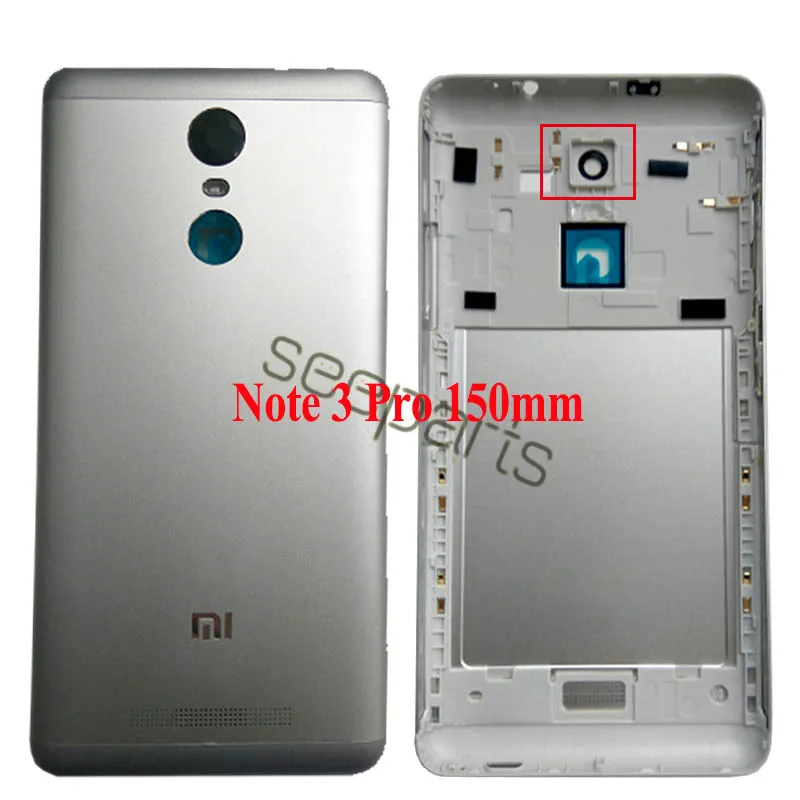 Для Xiaomi Redmi Note 3 150 мм/152 мм чехол для аккумулятора Redmi Note 3 Pro задняя крышка для аккумулятора чехол для двери Global/Special Edition