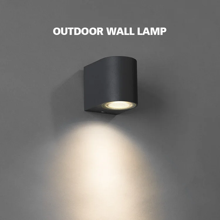 Savia waterproof outdoor wall lamp GU10 Max. 35W aluminum outdoor lighting IP44 garden lamp balcony light
