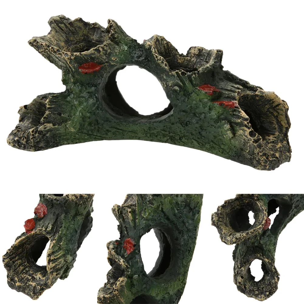 Украшение для аквариума из смолы искусственная коряга дерево Гора украшение