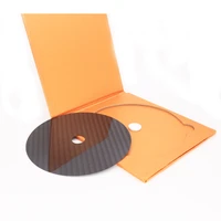 free shipping hi end 0 2mm carbon fiber cd dvd stabilizer mat top tray player turntable