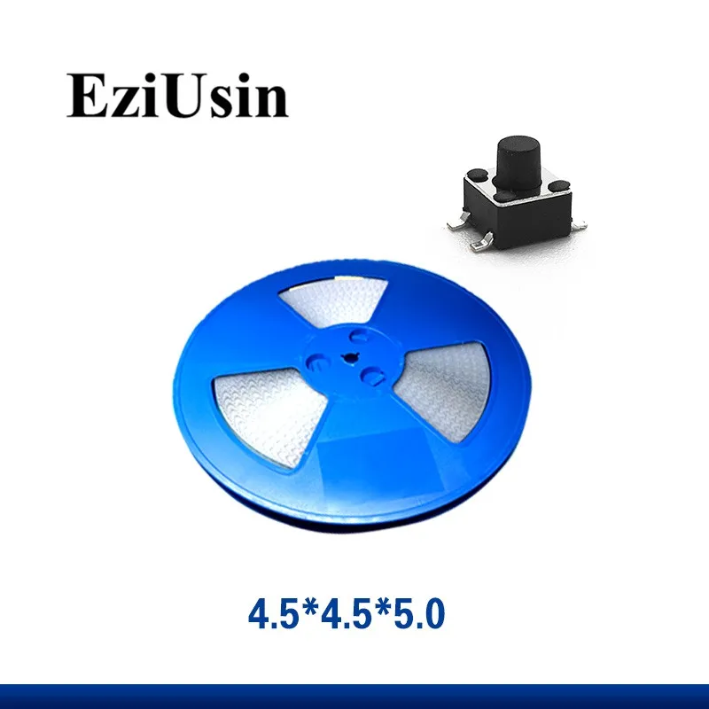 1500pcs In Tape One Reel TS-C015 Micro keyboard Switch 4.5*4.5*5.0 Tactile Tact Push Button SMT 4.5x4.5x5.0 Switches SMD