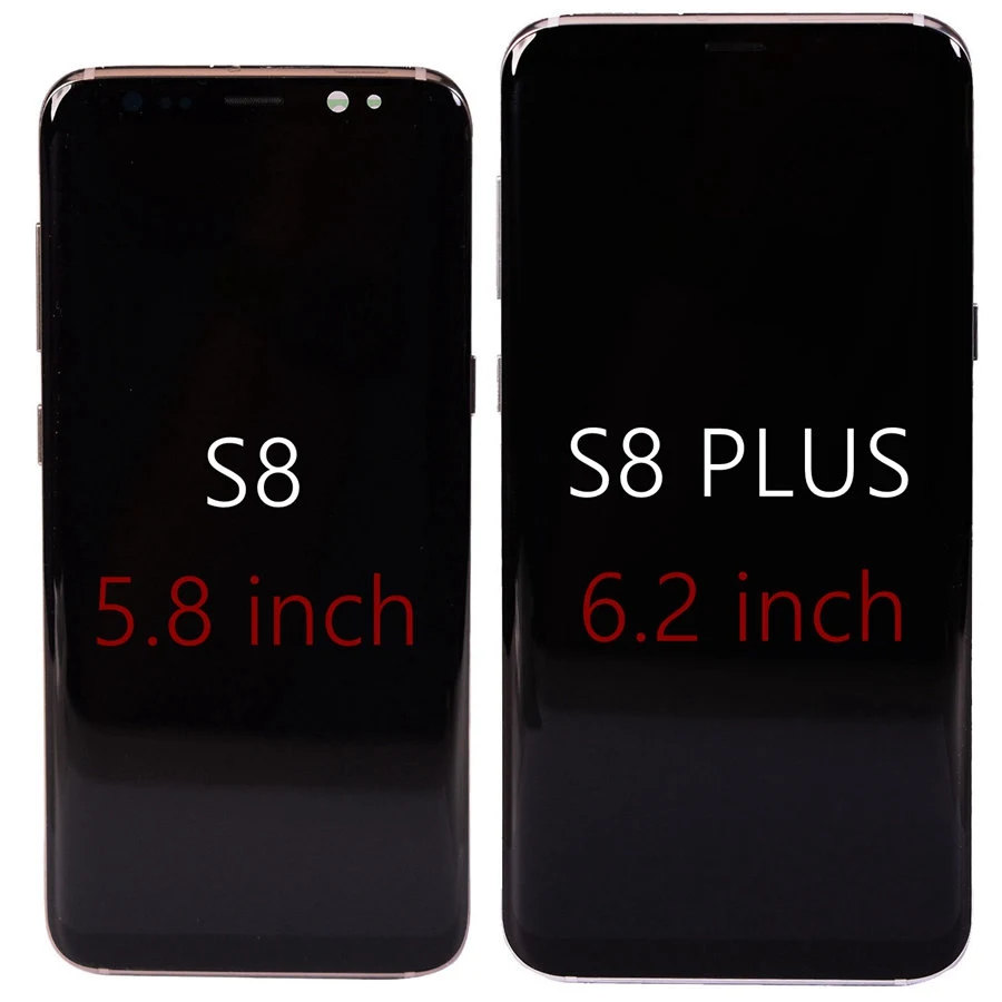 5 8 &quotЖК-дисплей для Samsung S8 S8plus G950F G955F G950U G950W8 кодирующий преобразователь