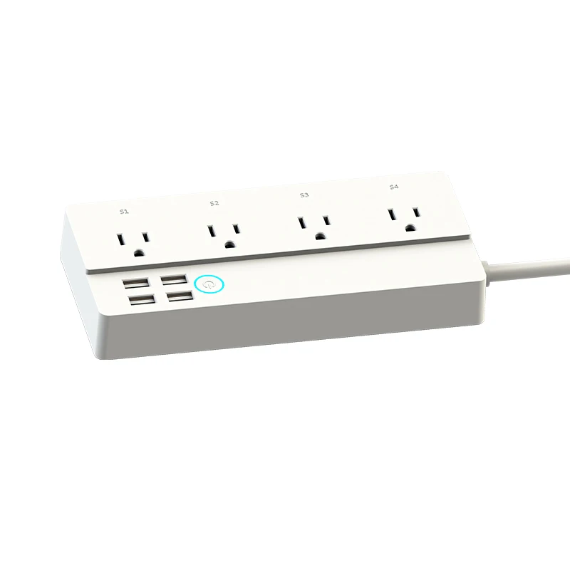Wi Fi Умный дом Мощность полосы электрические розетки интеллектуальные суб