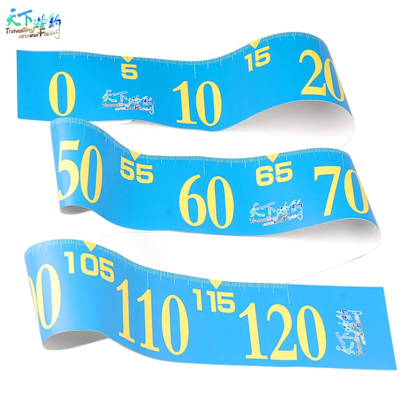 Самые дешевые рыболовные снасти Длина: 120 см ширина: 7 рыболовная линейка для