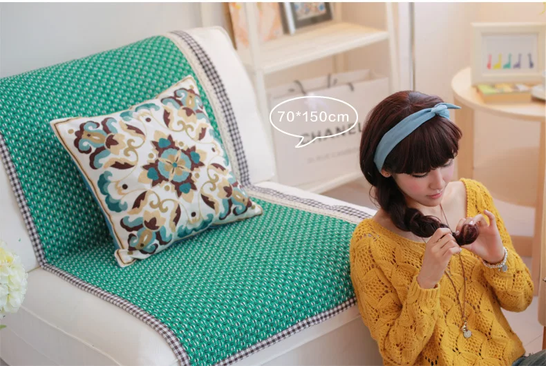 HBZ44 ткань Диван Пэт Мебель Нескользящие Покрытия Протектор Полотенце скатерть