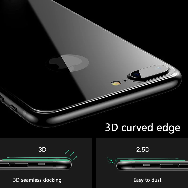ESVNE 3D Защитная пленка для задней панели закаленное стекло iPhone 7 7Plus стеклянная