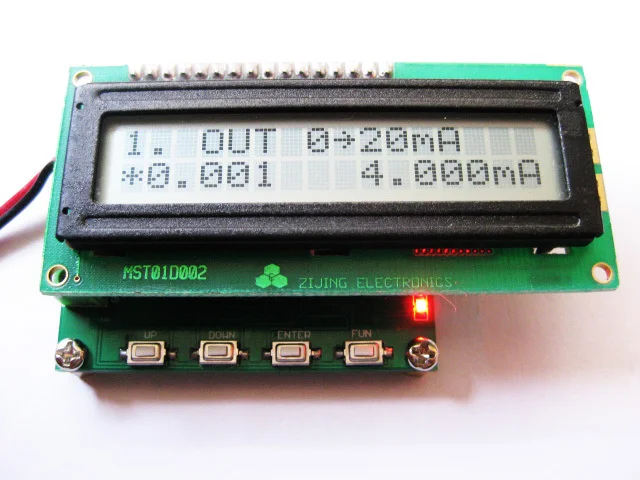 

Free Shipping! Two-channel output current and voltage signal generator 4-20mA / 0-10V signal source transmitter module